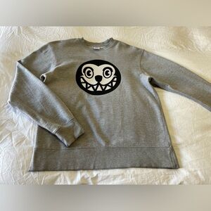 Billionaire Boys Club Icecream Sweatshirt SZ Medium | Gray Dog Face | Vintage